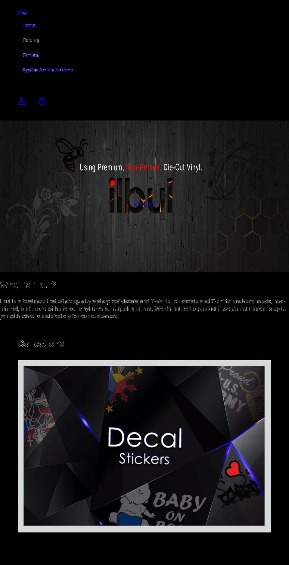 ilbul.com shopify website screenshot