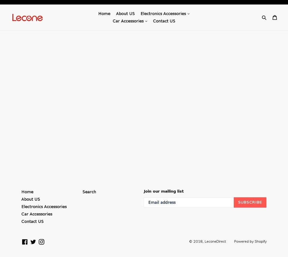 ilecone.com shopify website screenshot