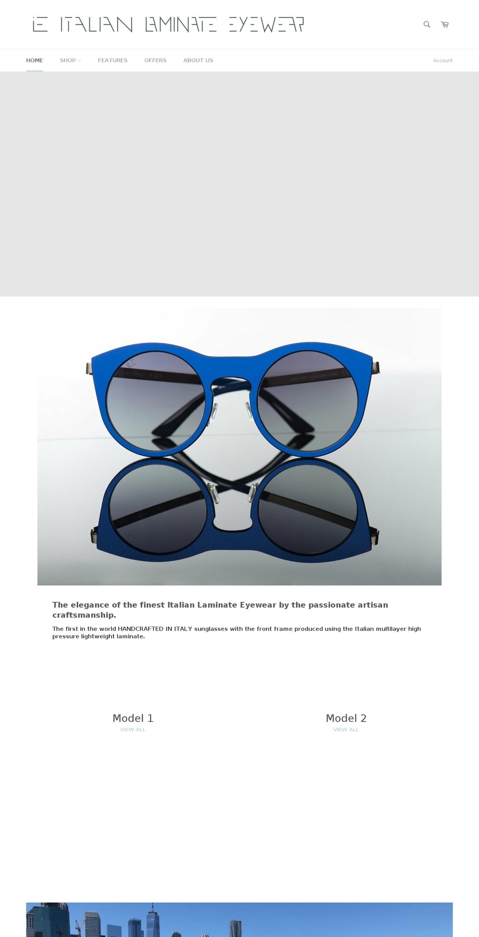 ileyewear.com — Shopify storefront screenshot