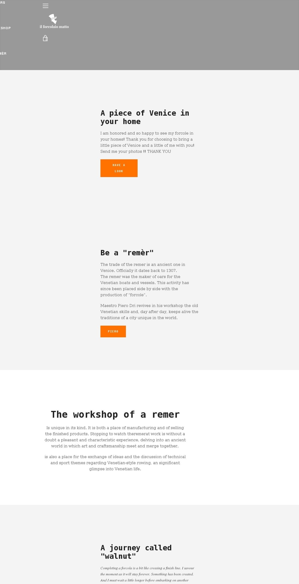 Copy of Narrative Shopify theme site example ilforcolaiomatto.it