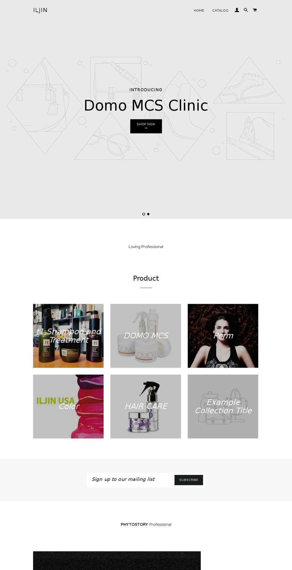 iljinusa.com shopify website screenshot