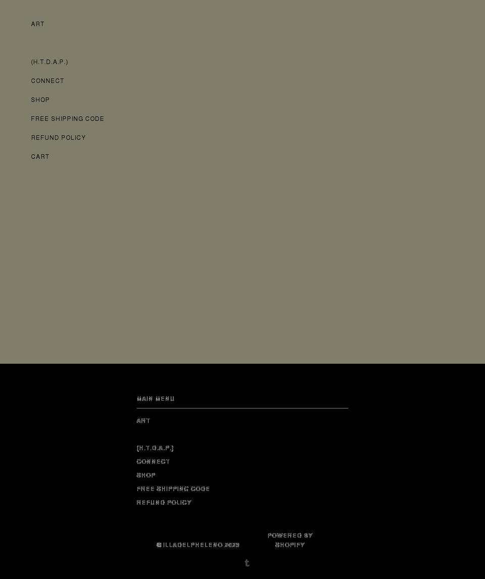 illadelpheleno.com shopify website screenshot