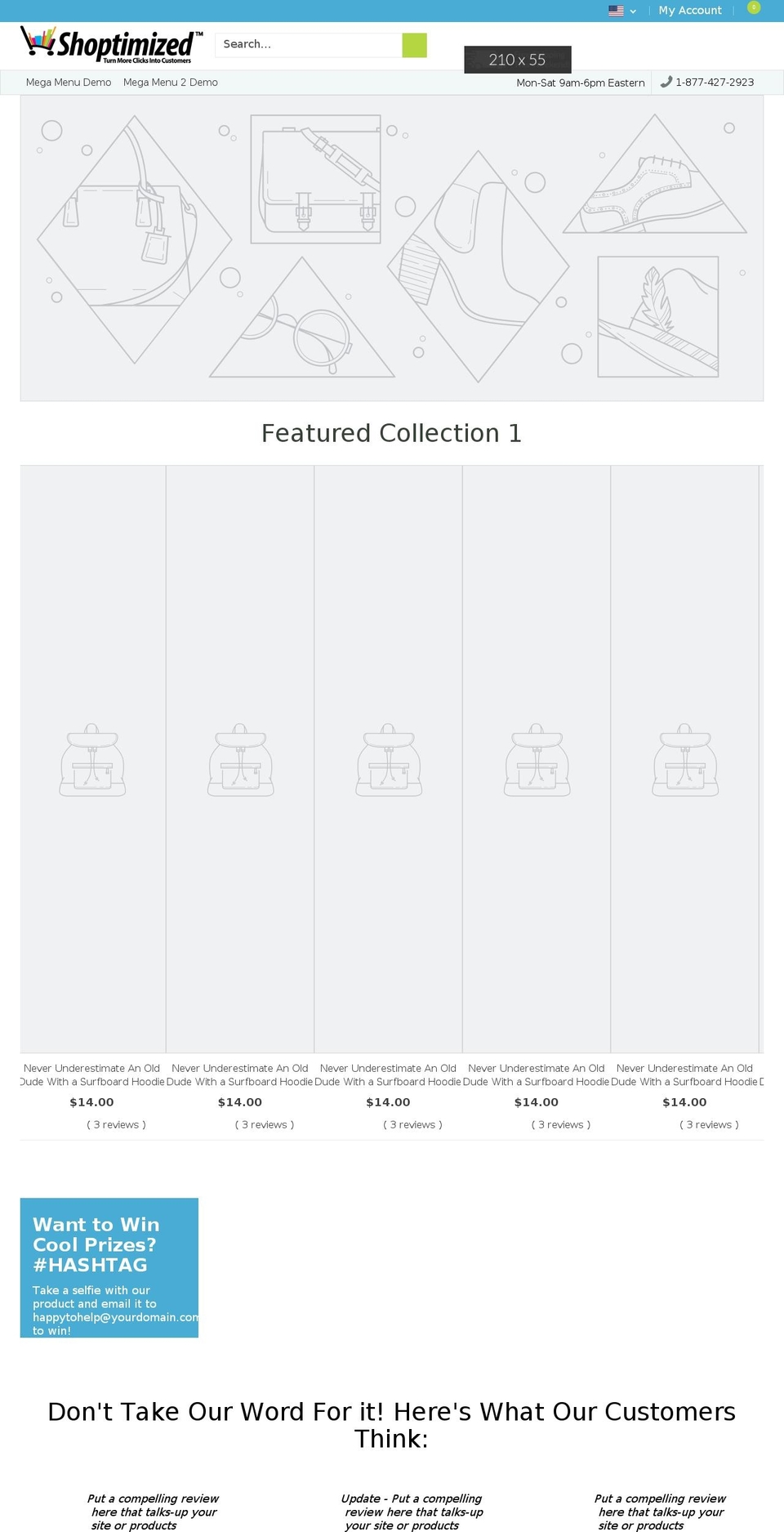 illbeinrio.com shopify website screenshot