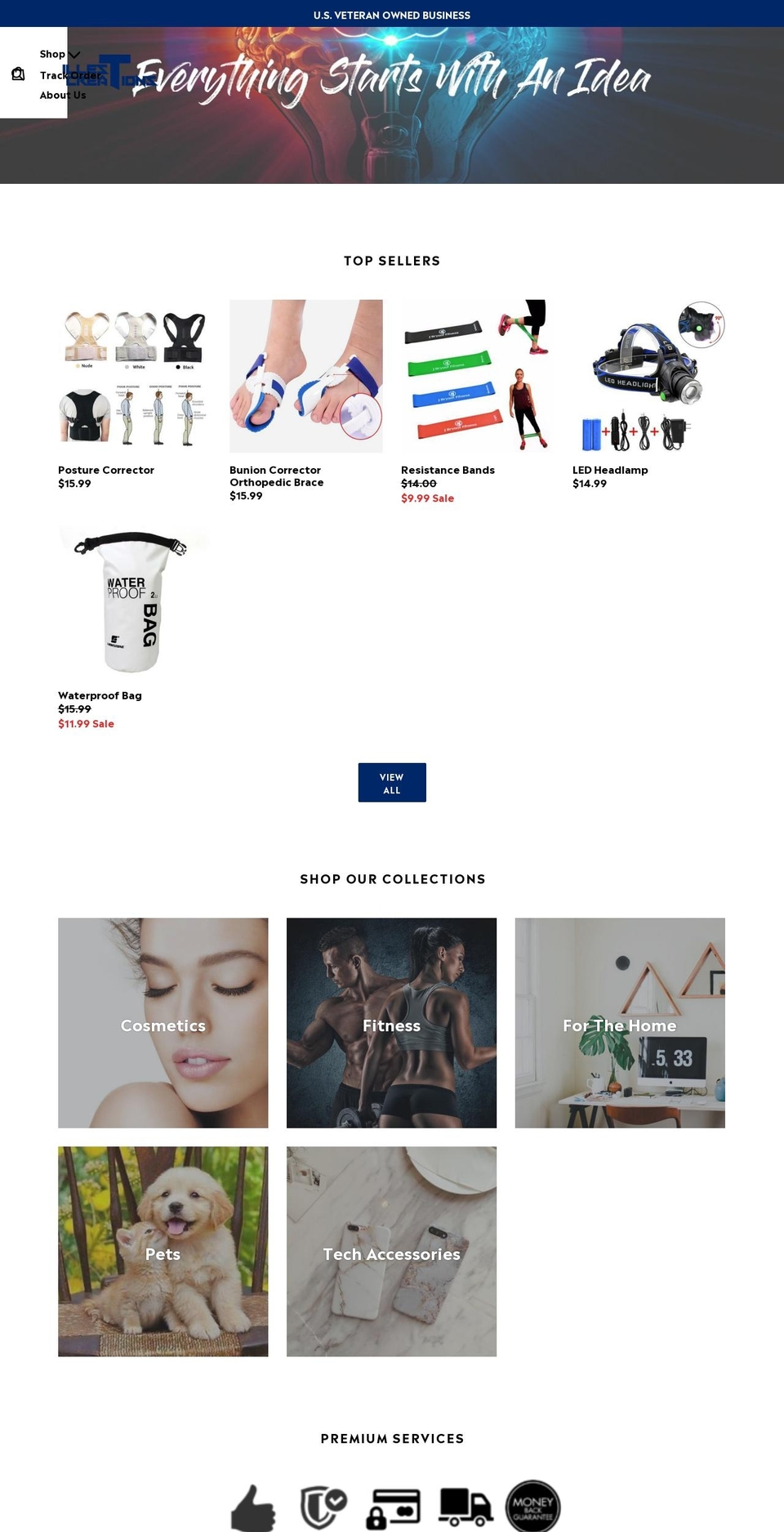 illestcreations.com — Shopify storefront screenshot