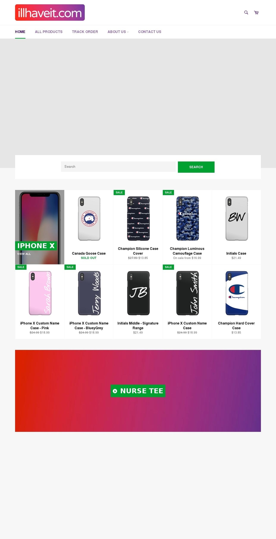 illhaveit.com — Shopify storefront screenshot
