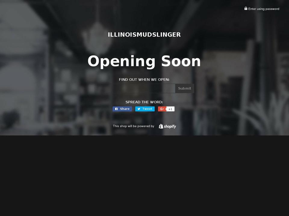 illinoismudslinger.com — Shopify storefront screenshot