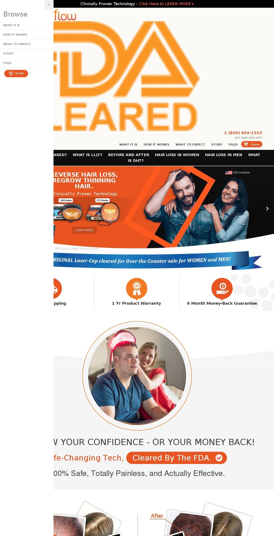 illumiflow.com shopify website screenshot