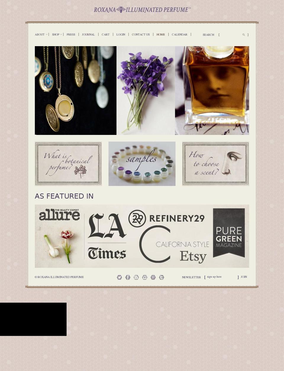 illuminatedperfume.com shopify website screenshot