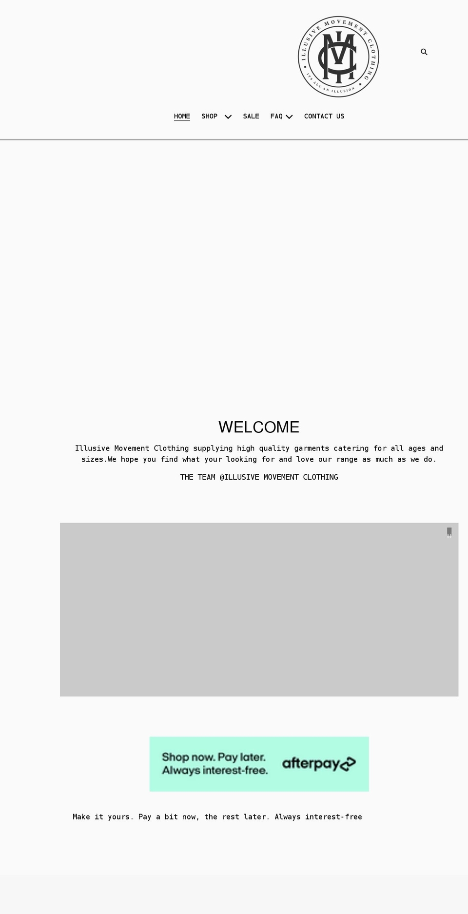 illusivemovement.com shopify website screenshot