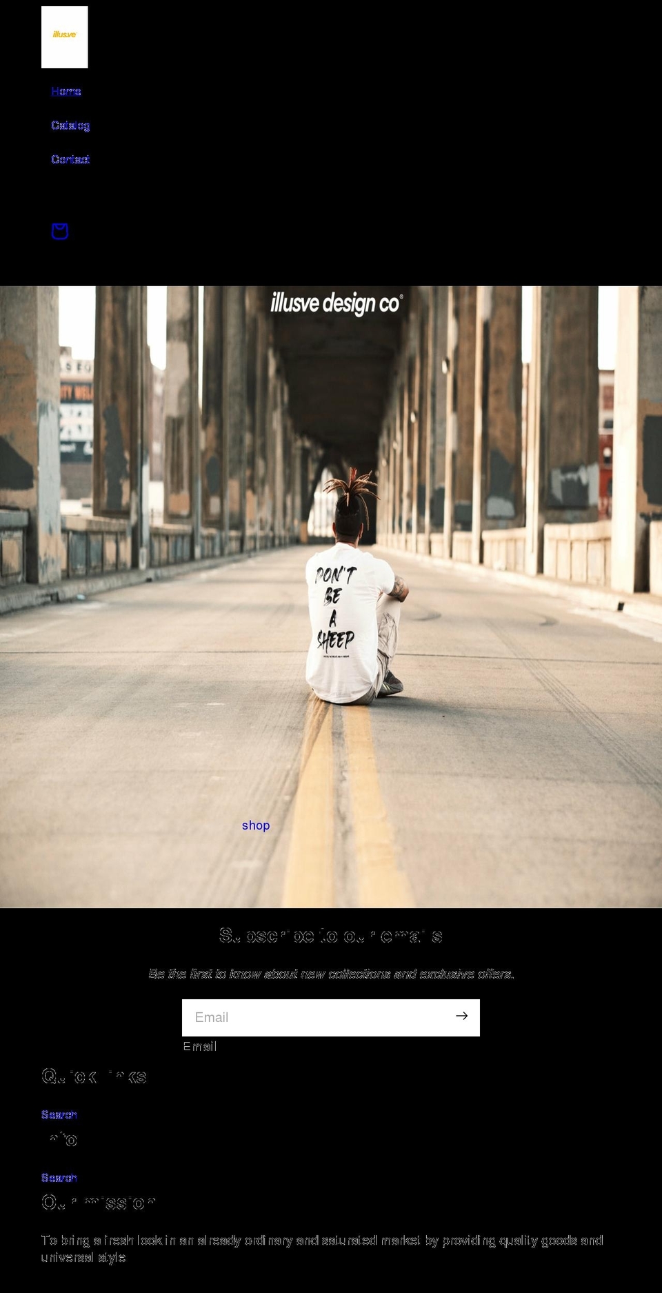 illusve.com shopify website screenshot