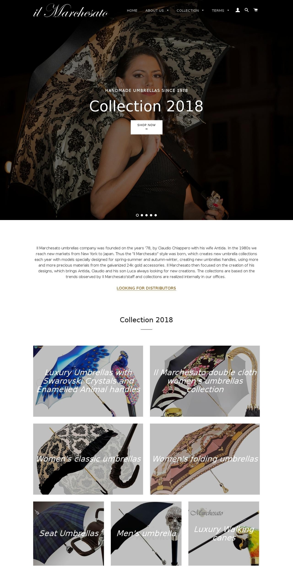 ilmarchesato.com shopify website screenshot