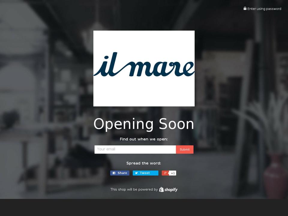 ilmare-shoes.com — Shopify storefront screenshot