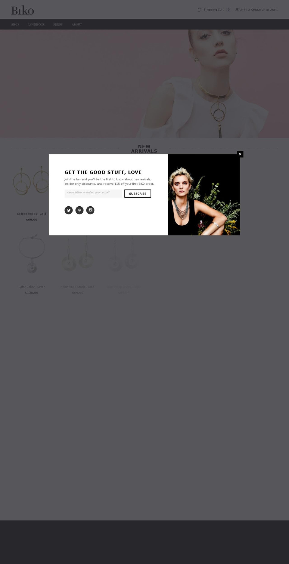 ilovebiko.com shopify website screenshot