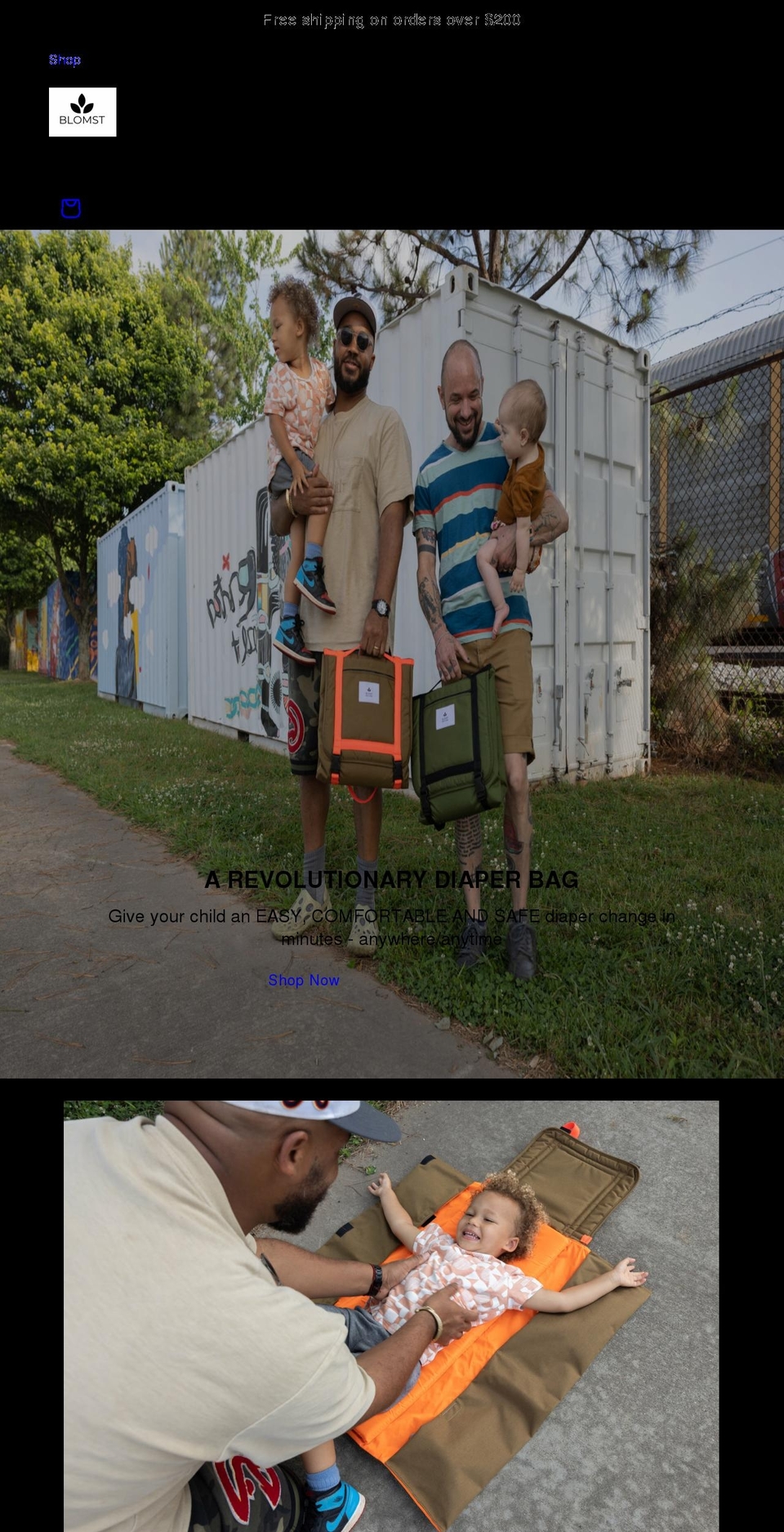 iloveblomst.com shopify website screenshot