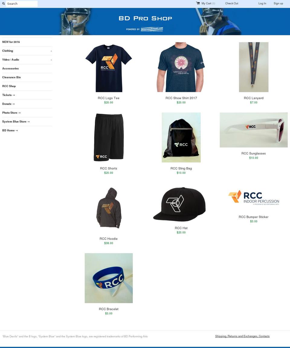 BDPA (based on Simple) Shopify theme site example ilovebluedevils.com