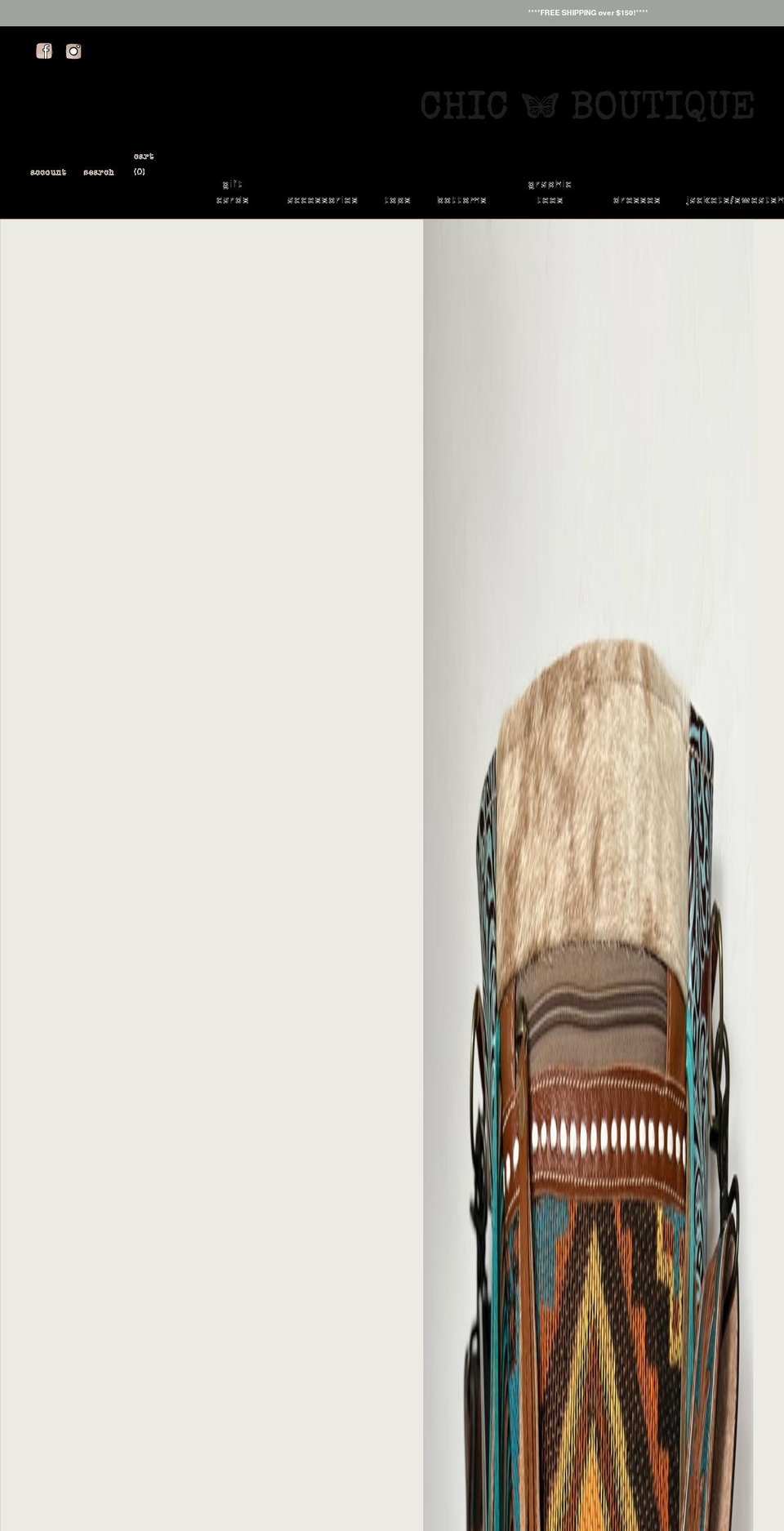ilovechicboutique.com shopify website screenshot