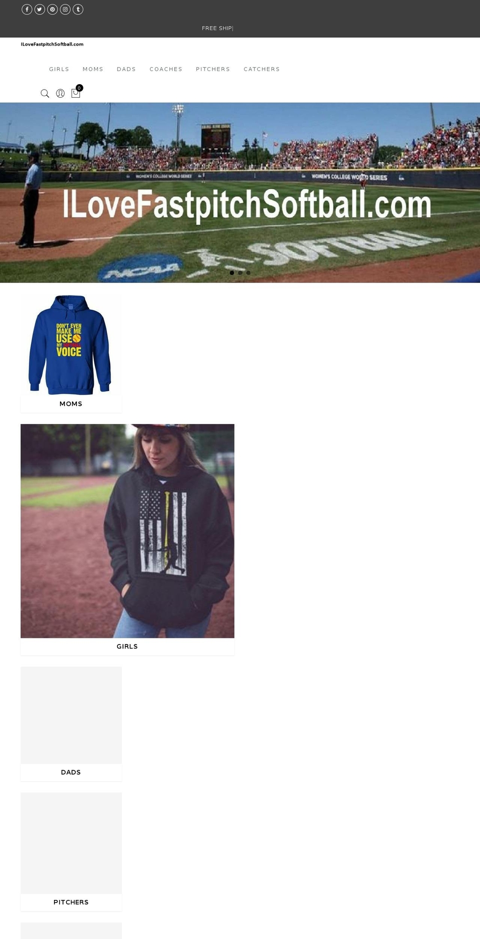 gecko-upload-1-3-1 Shopify theme site example ilovefastpitchsoftball.com