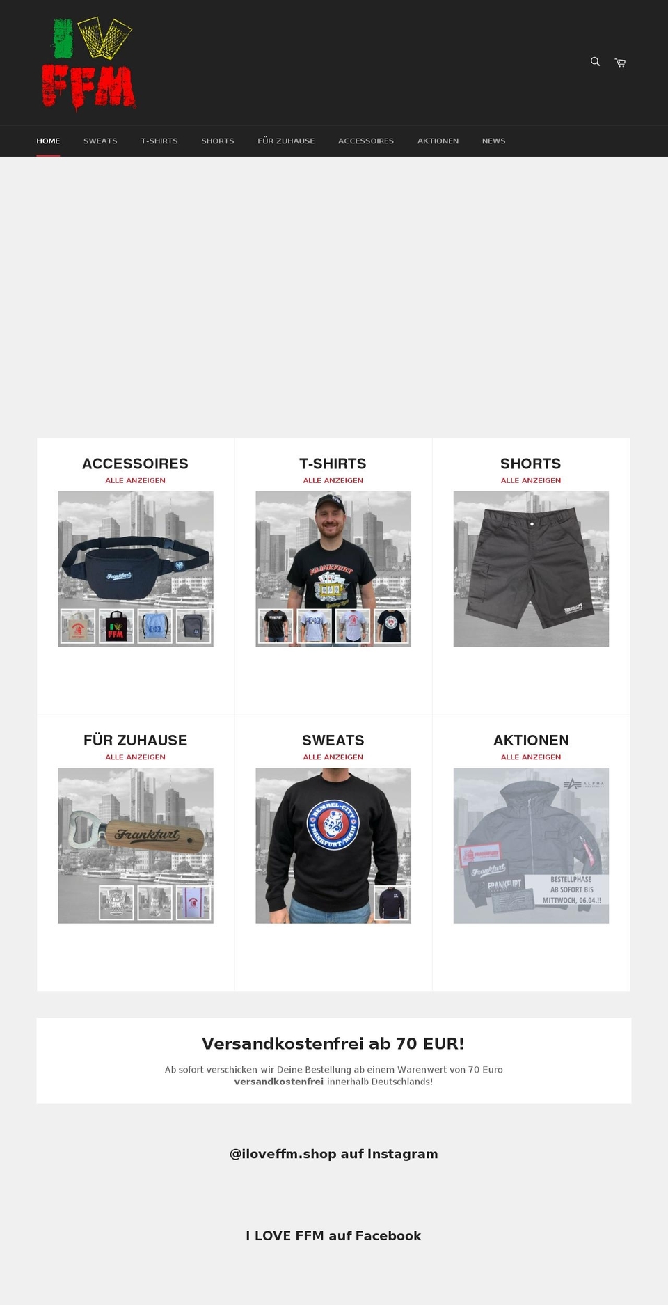 iloveffm.shop shopify website screenshot