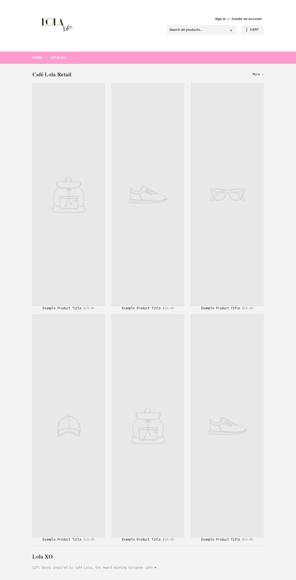 ilovelolaxo.com shopify website screenshot