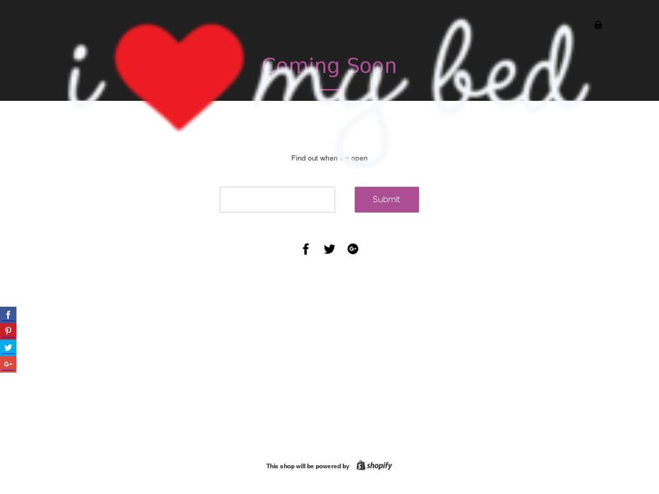 ilovemybed.com shopify website screenshot
