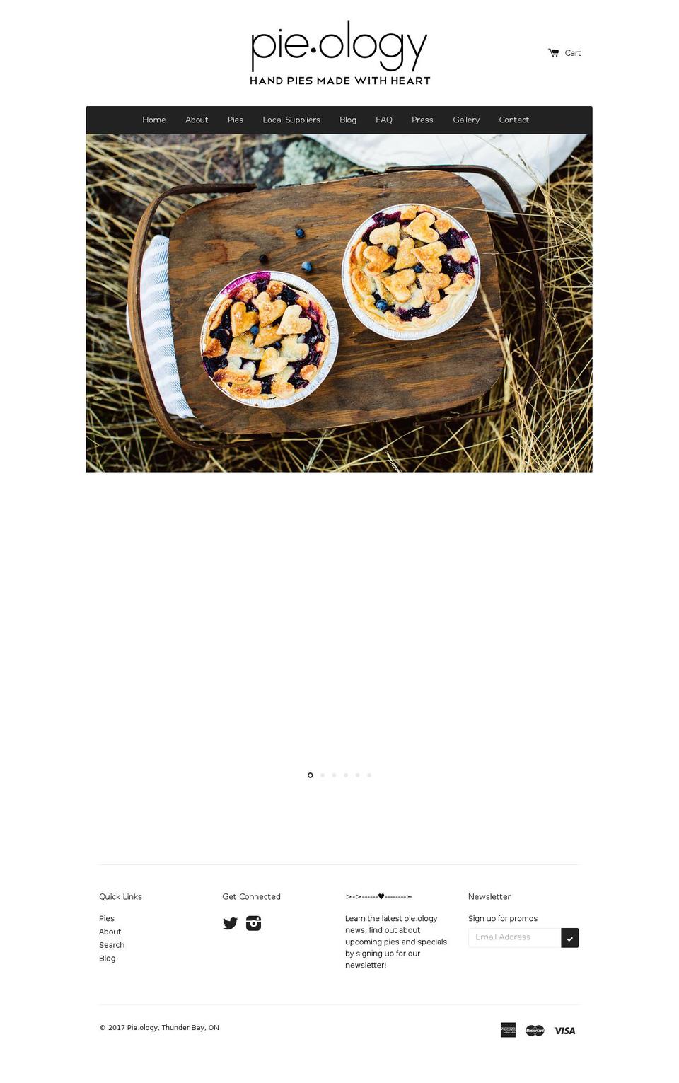 ilovepieology.com shopify website screenshot