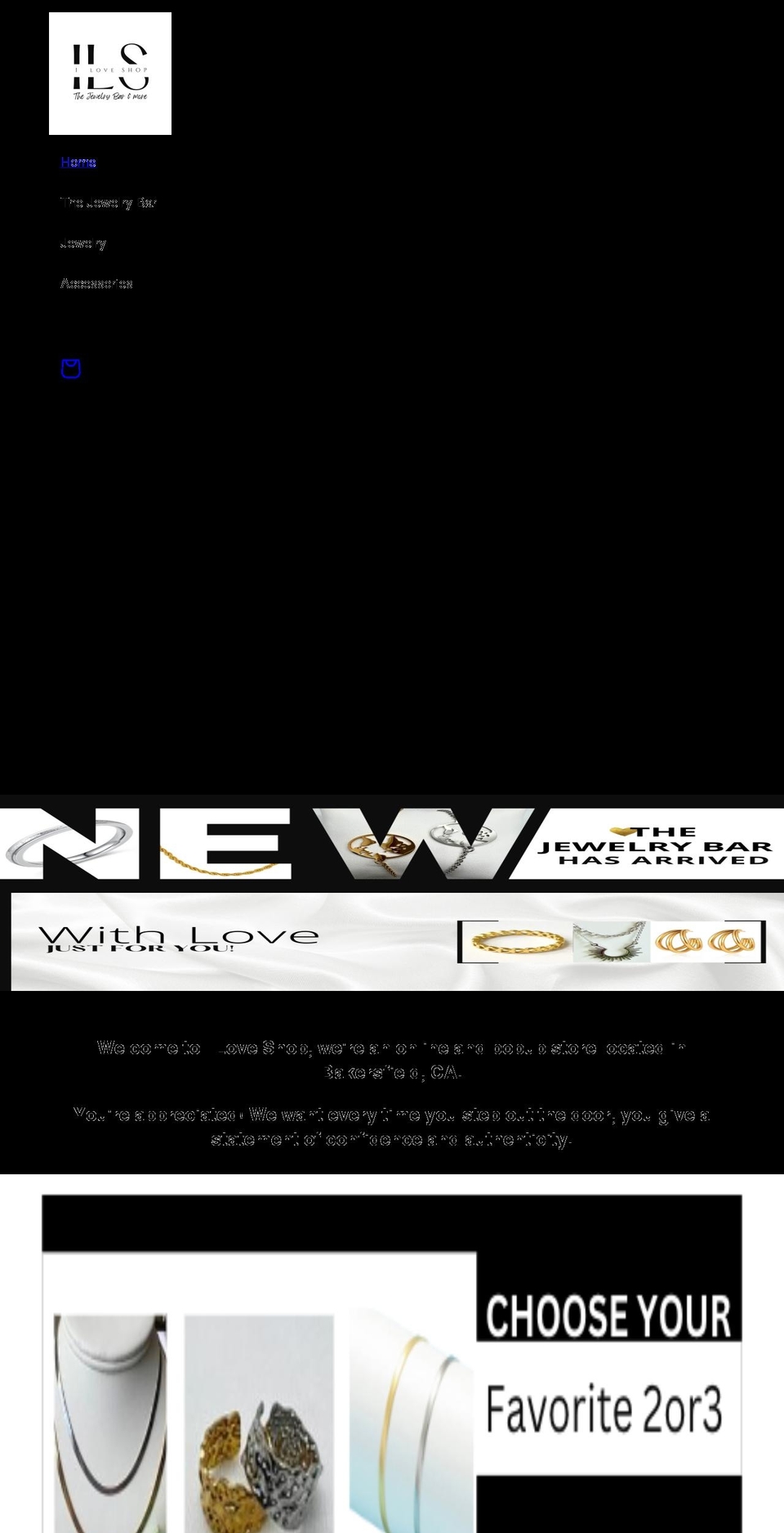 iloveshopn.com shopify website screenshot