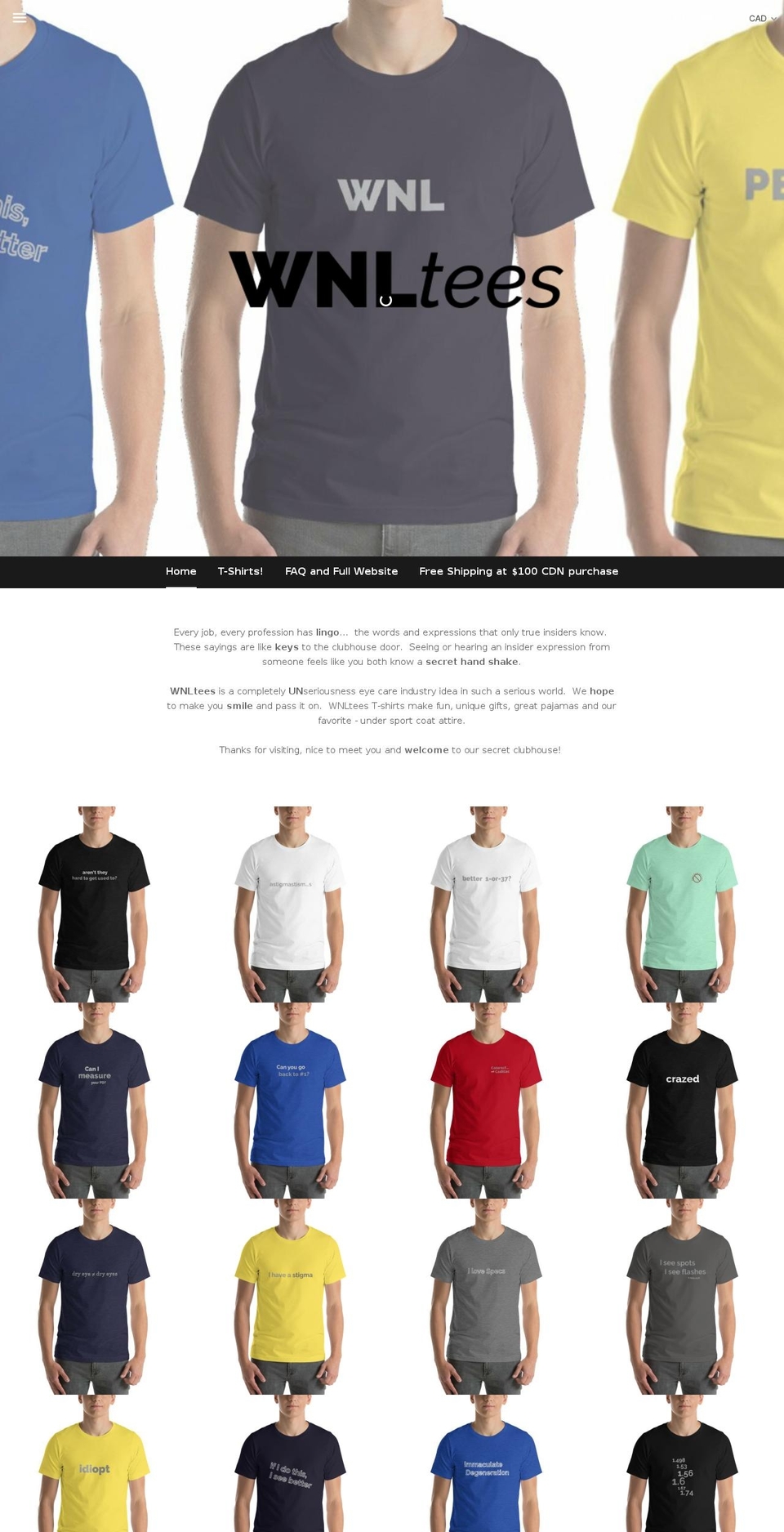ilovespecs.com — Shopify storefront screenshot