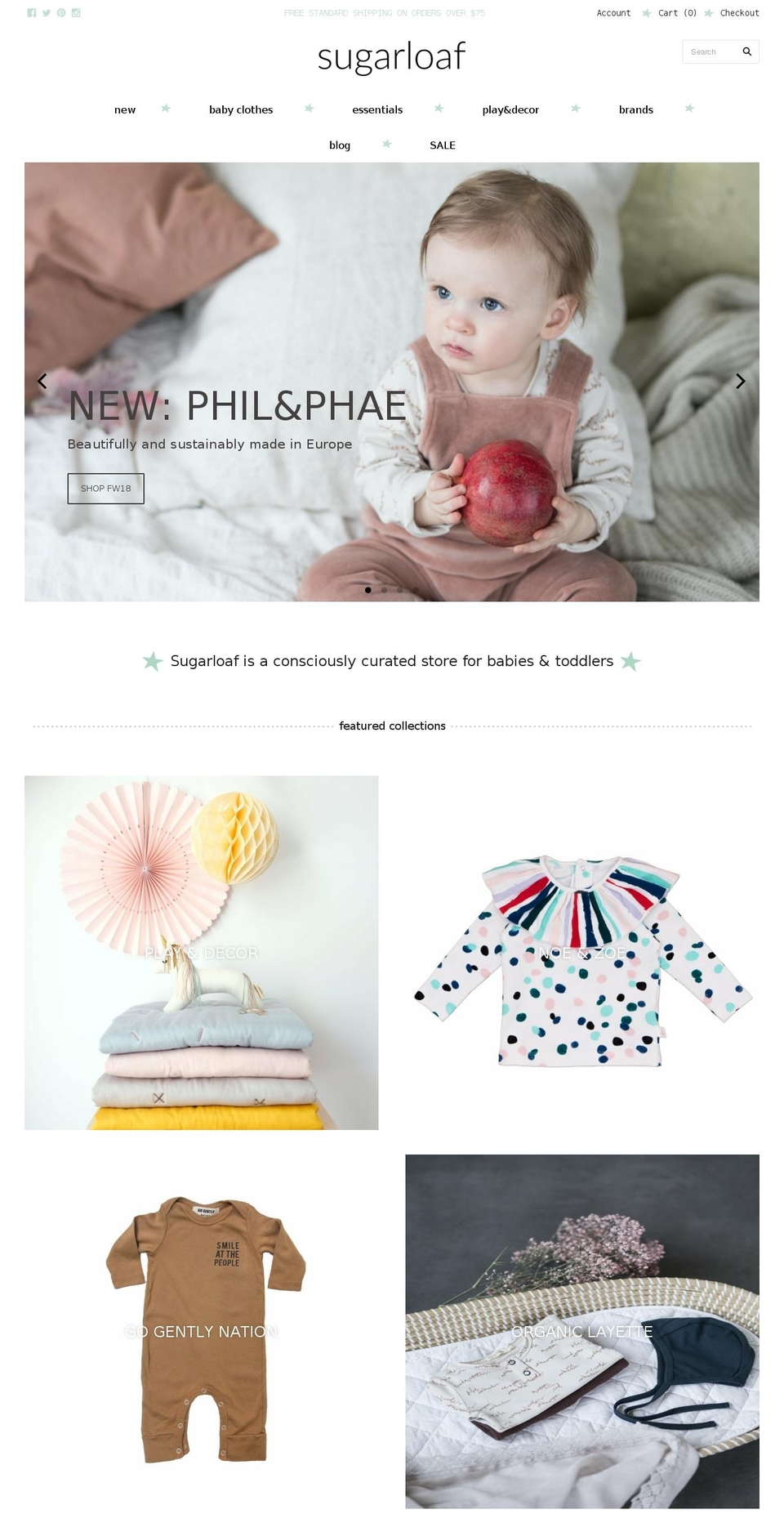 ilovesugarloaf.com — Shopify storefront screenshot