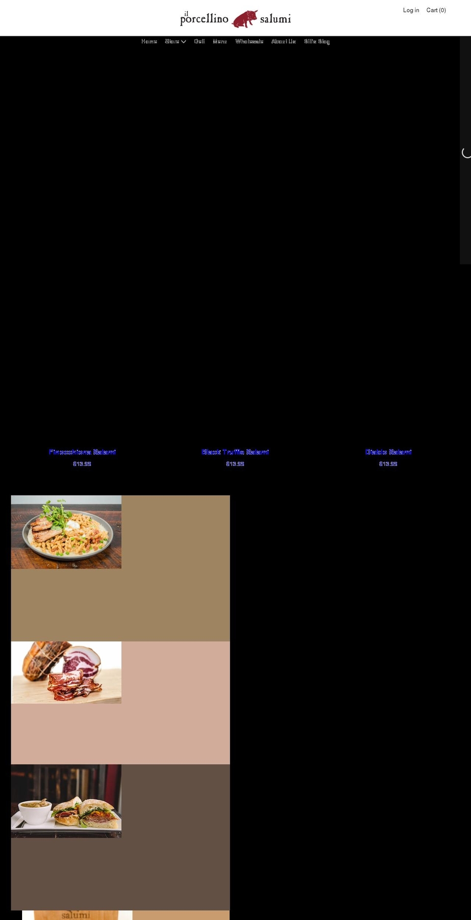 ilporcellinodenver.com shopify website screenshot