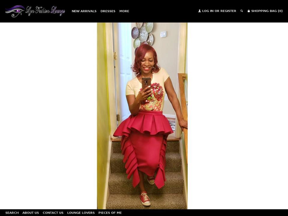 ilynfashionlounge.com shopify website screenshot