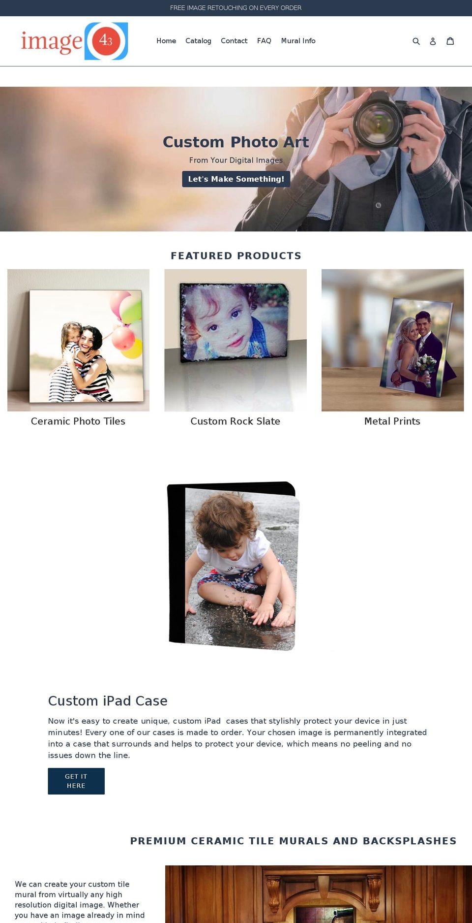 image43.com — Shopify storefront screenshot