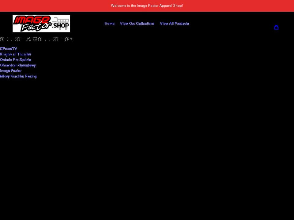 imagefactor.shop shopify website screenshot