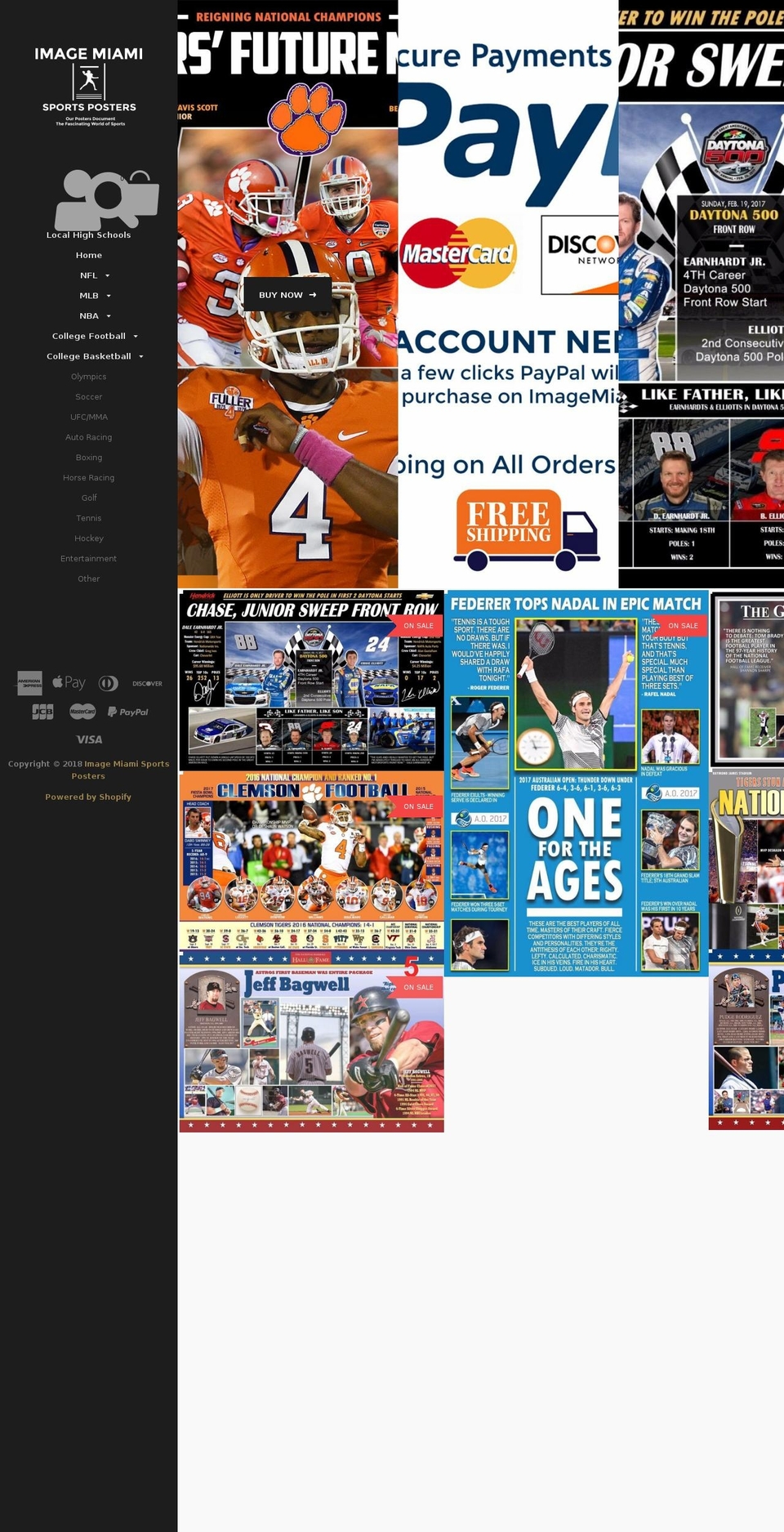 imagemiami.net shopify website screenshot