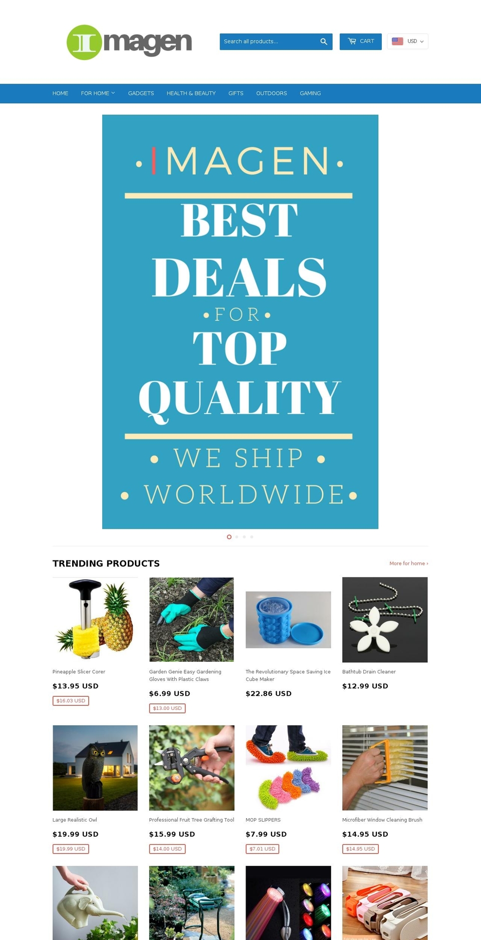 imagen-store.com — Shopify storefront screenshot