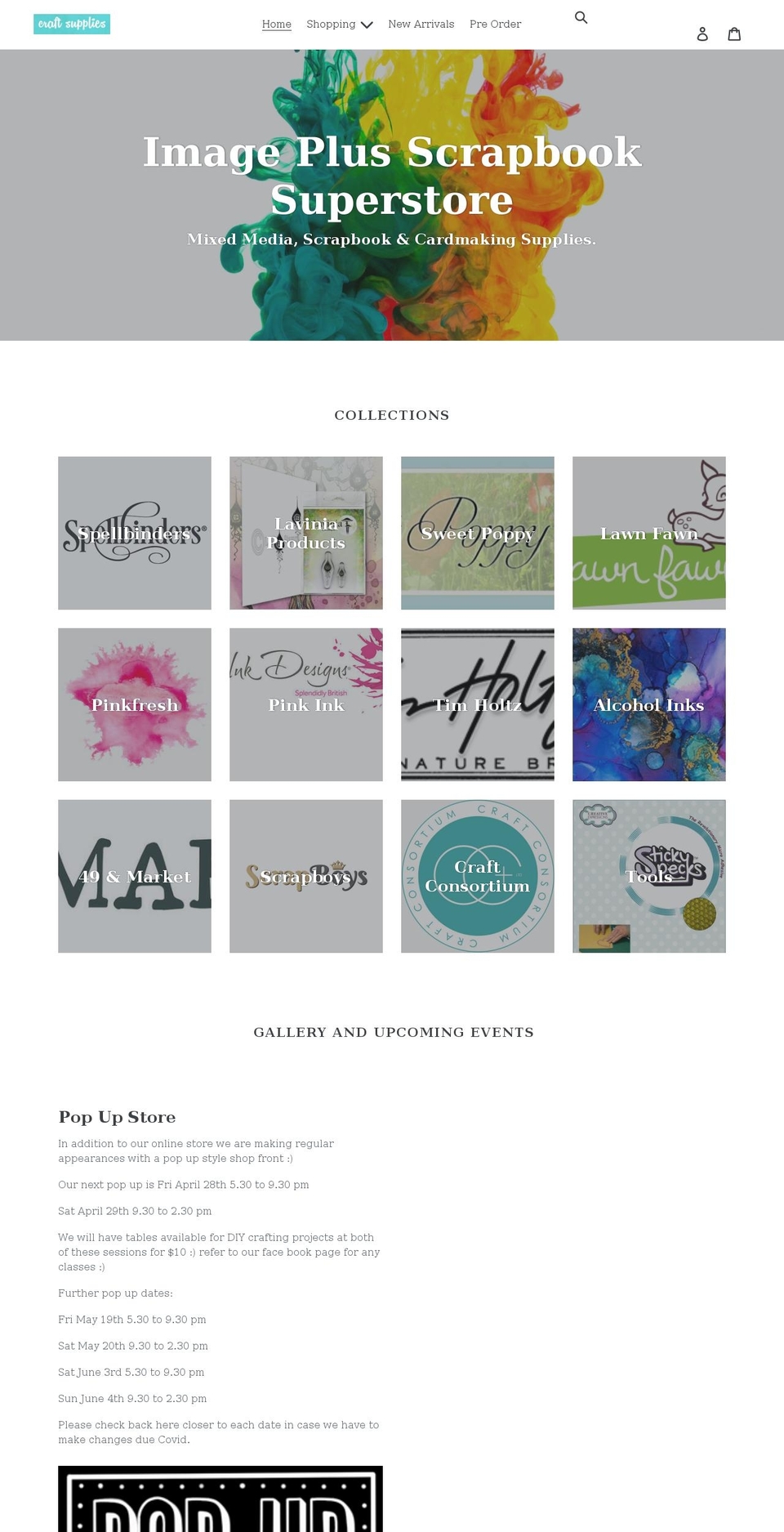 imageplus.com.au shopify website screenshot