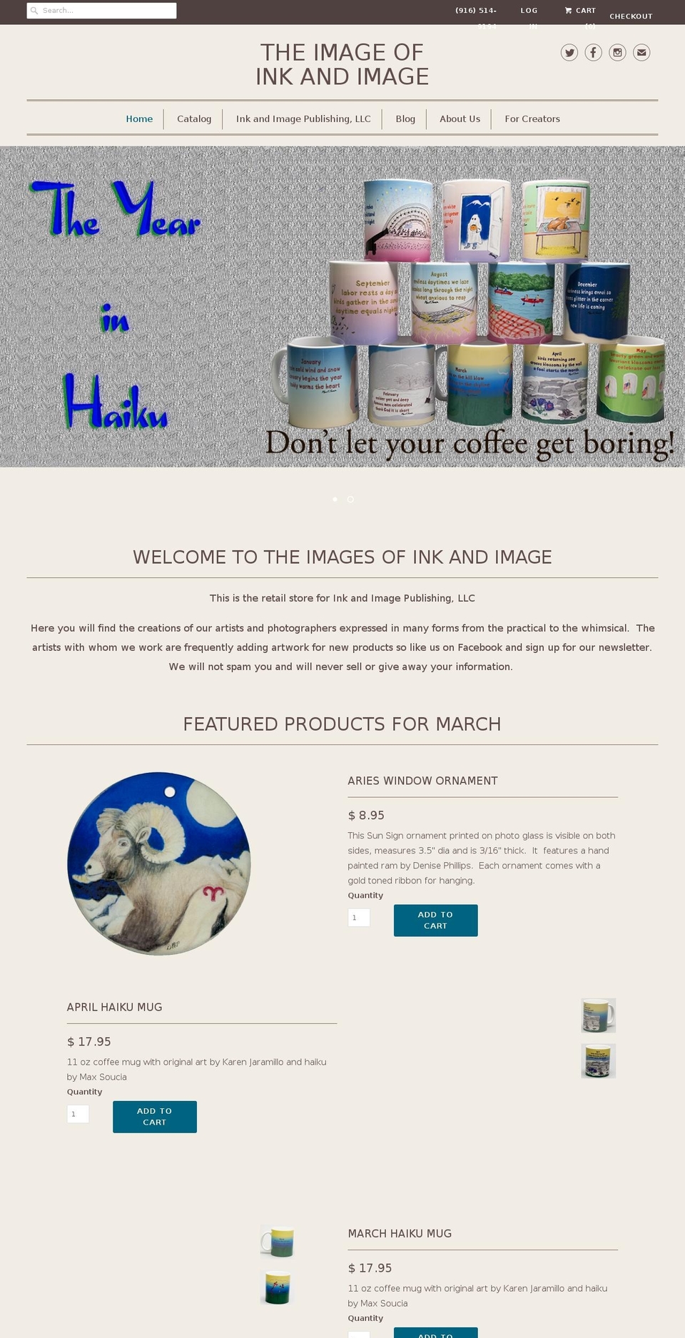 imagesofiandi.com shopify website screenshot
