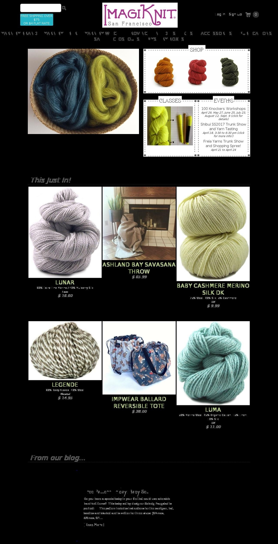 1-26-15 Shopify theme site example imagi-knit.com