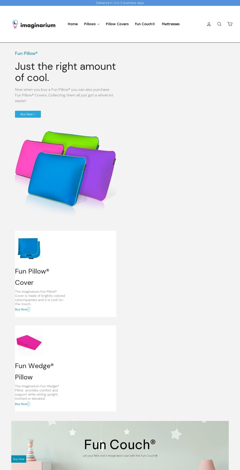 imaginariumandco.com shopify website screenshot