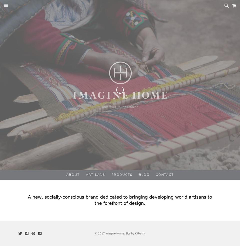 Be Yours Shopify theme site example imagine-home.com