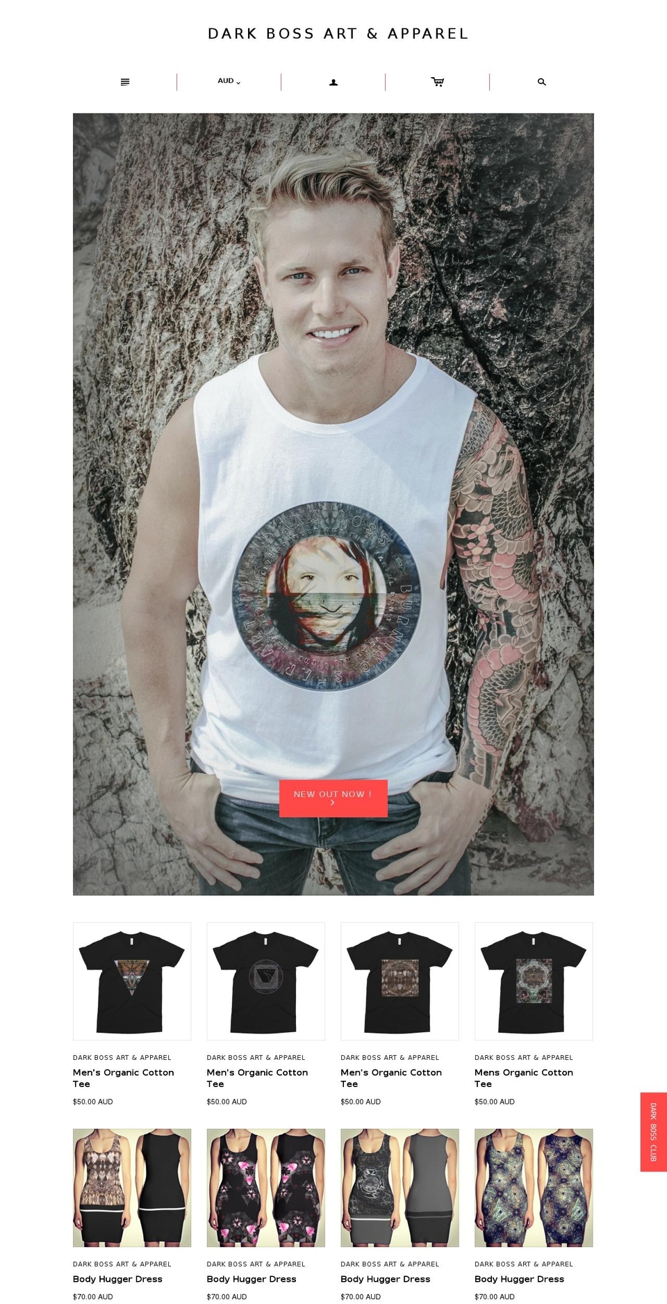 imaginedarkcreatures.com shopify website screenshot