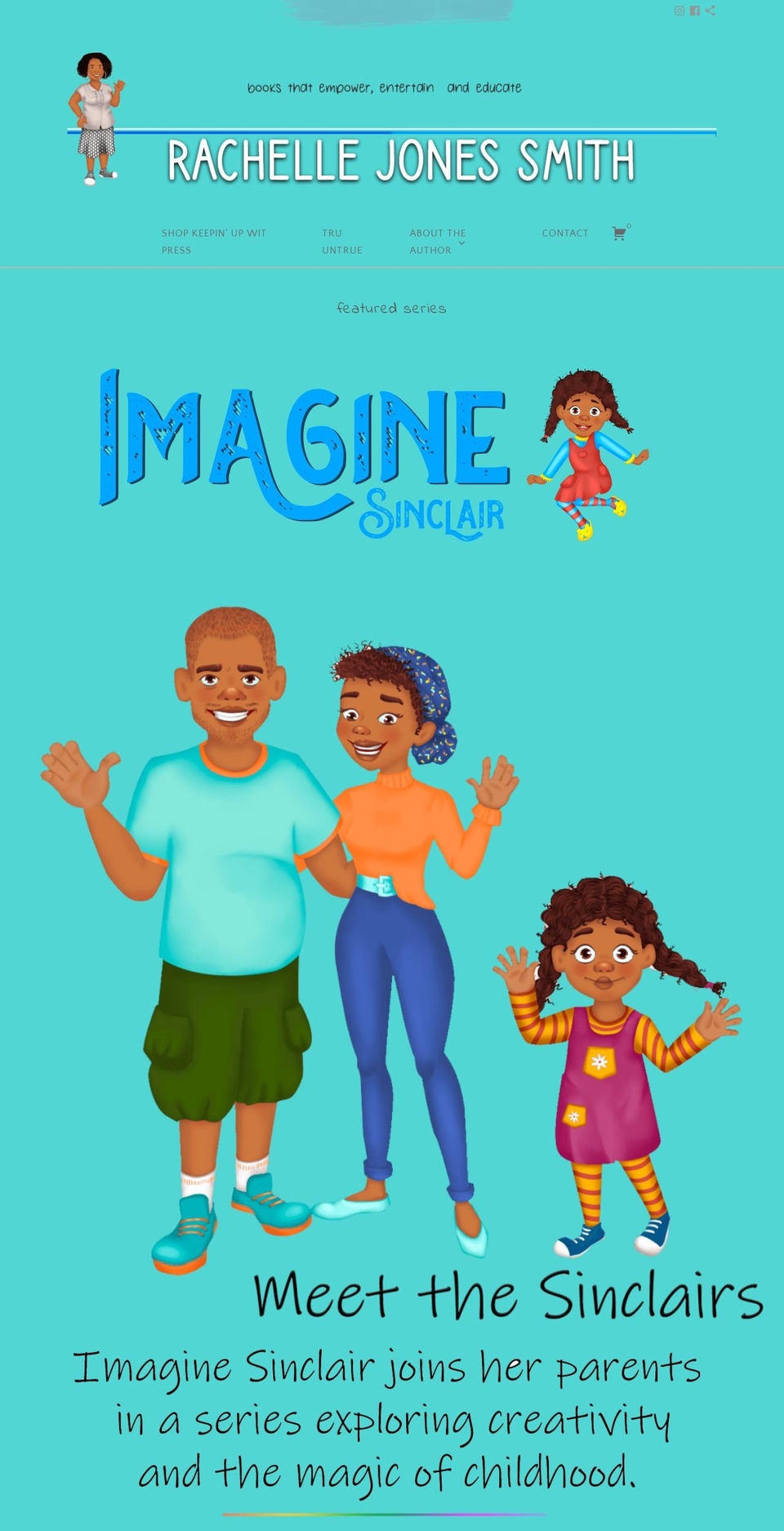 imagineseries.com — Shopify storefront screenshot