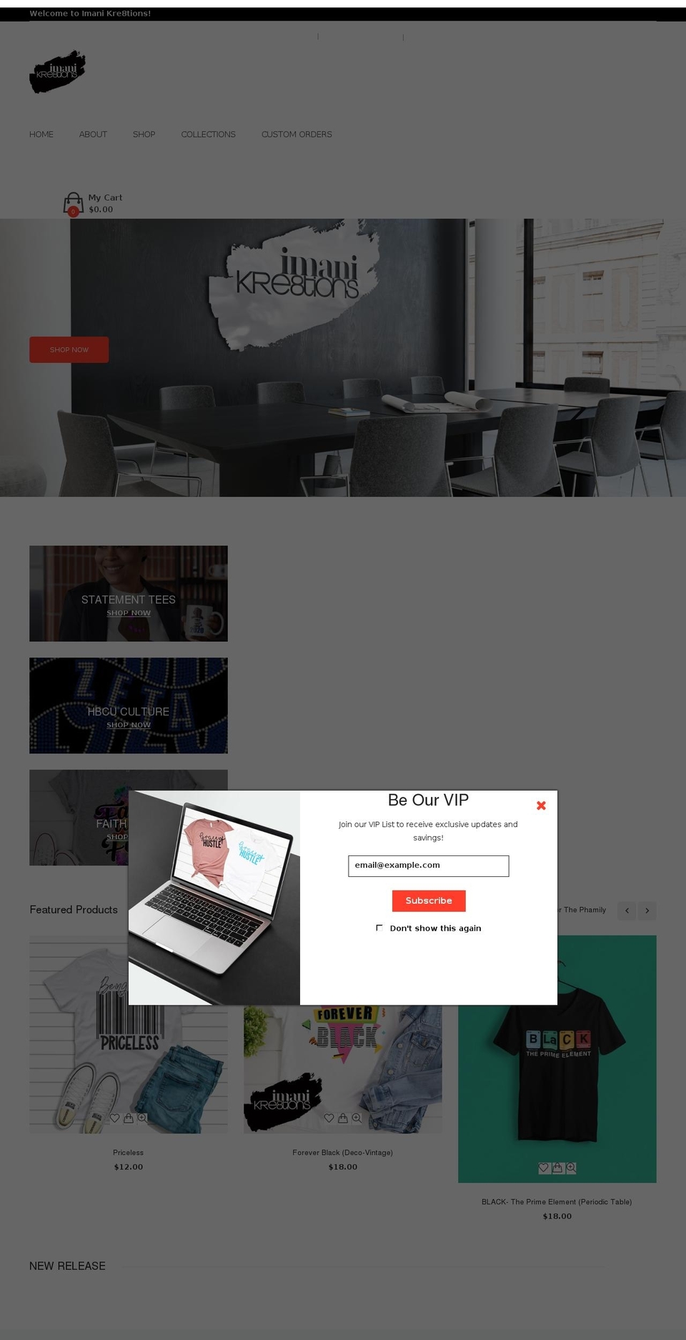 Phuler-v-- Shopify theme site example imanikre8tions.com