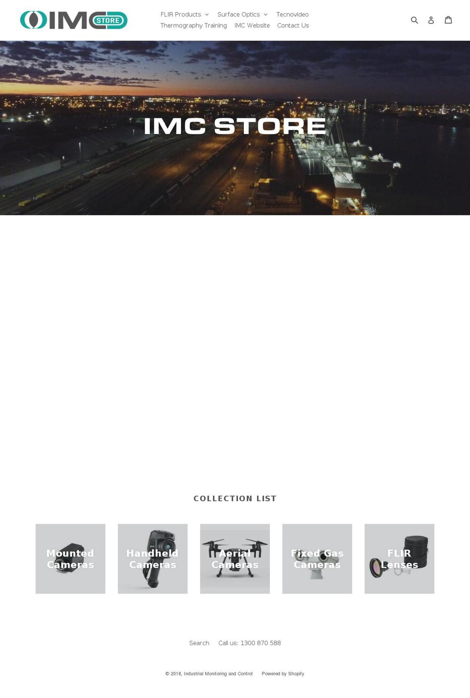 imc-store.com — Shopify storefront screenshot