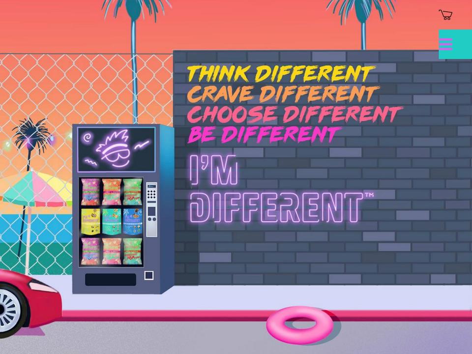 imdifferent.com — Shopify storefront screenshot