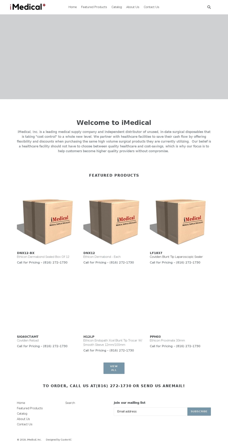 imedical.info shopify website screenshot