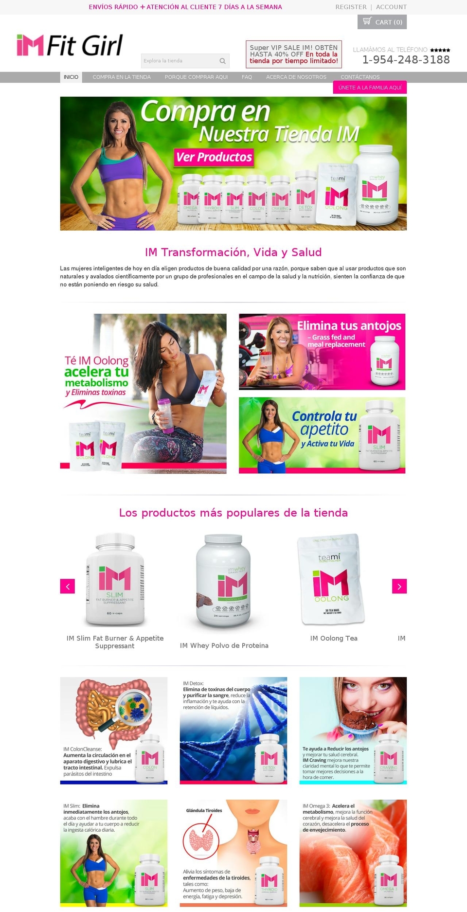 imfitgirl.com shopify website screenshot