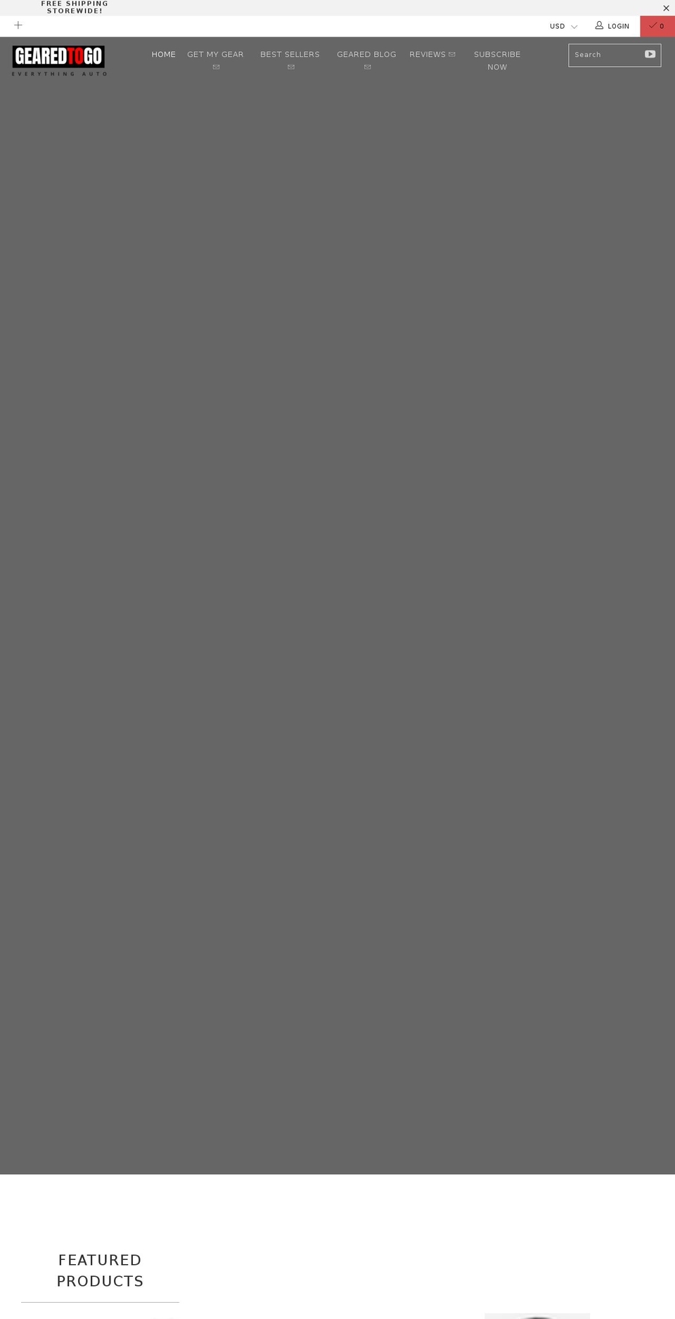 imgearedtogo.com shopify website screenshot