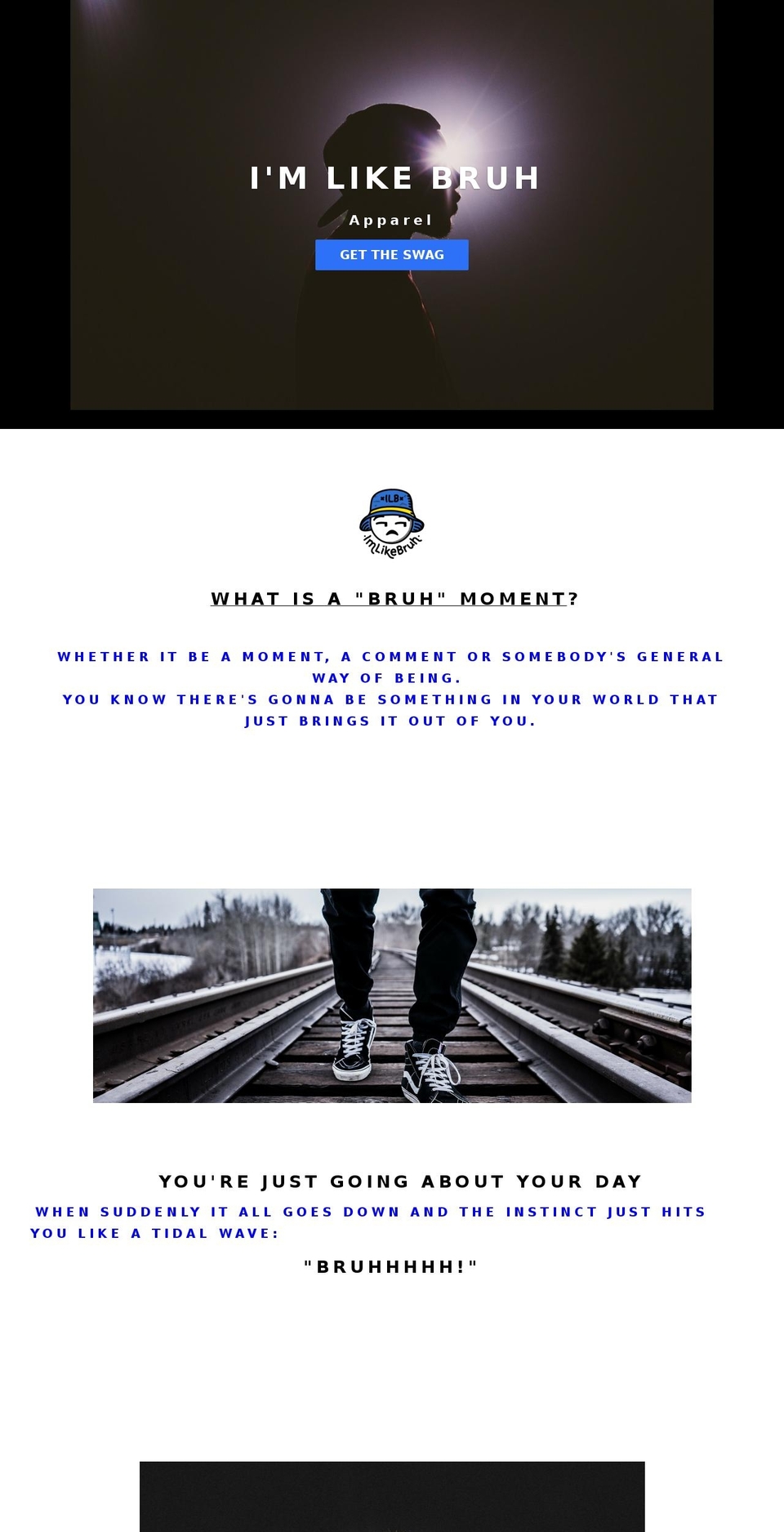 imlikebruh.com shopify website screenshot