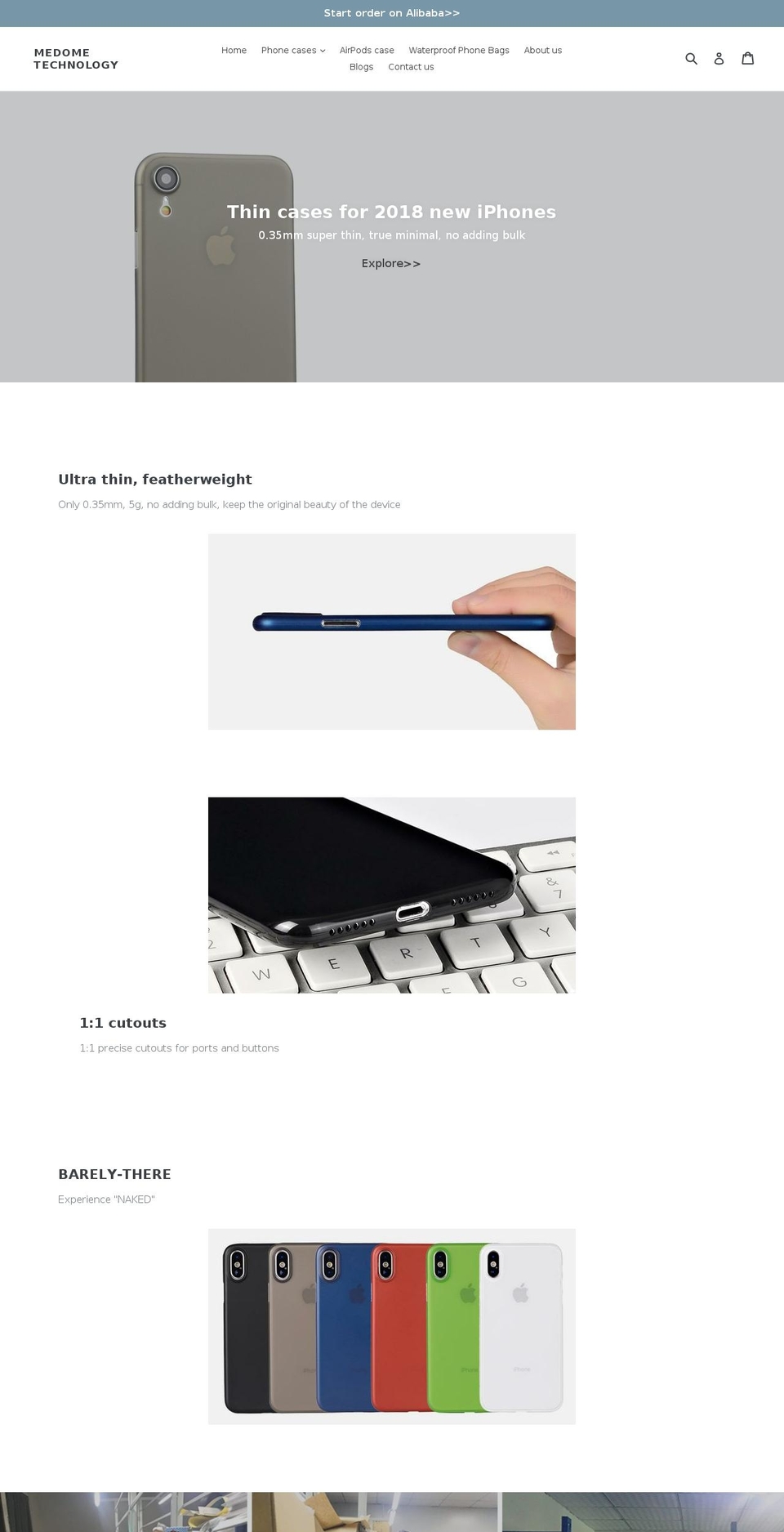immedome.com — Shopify storefront screenshot
