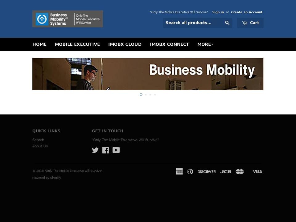 imobx.com — Shopify storefront screenshot